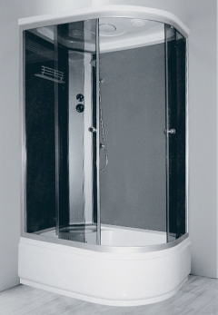 Душевая кабина ECO-20 black( L ) 1200*800