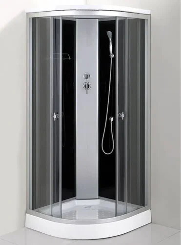 Душевая кабина ECO- 22 black  900*900*2150